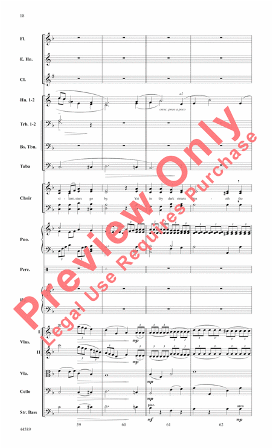 Song of Bethlehem Song of Bethlehem Choir scores gallery preview page 19