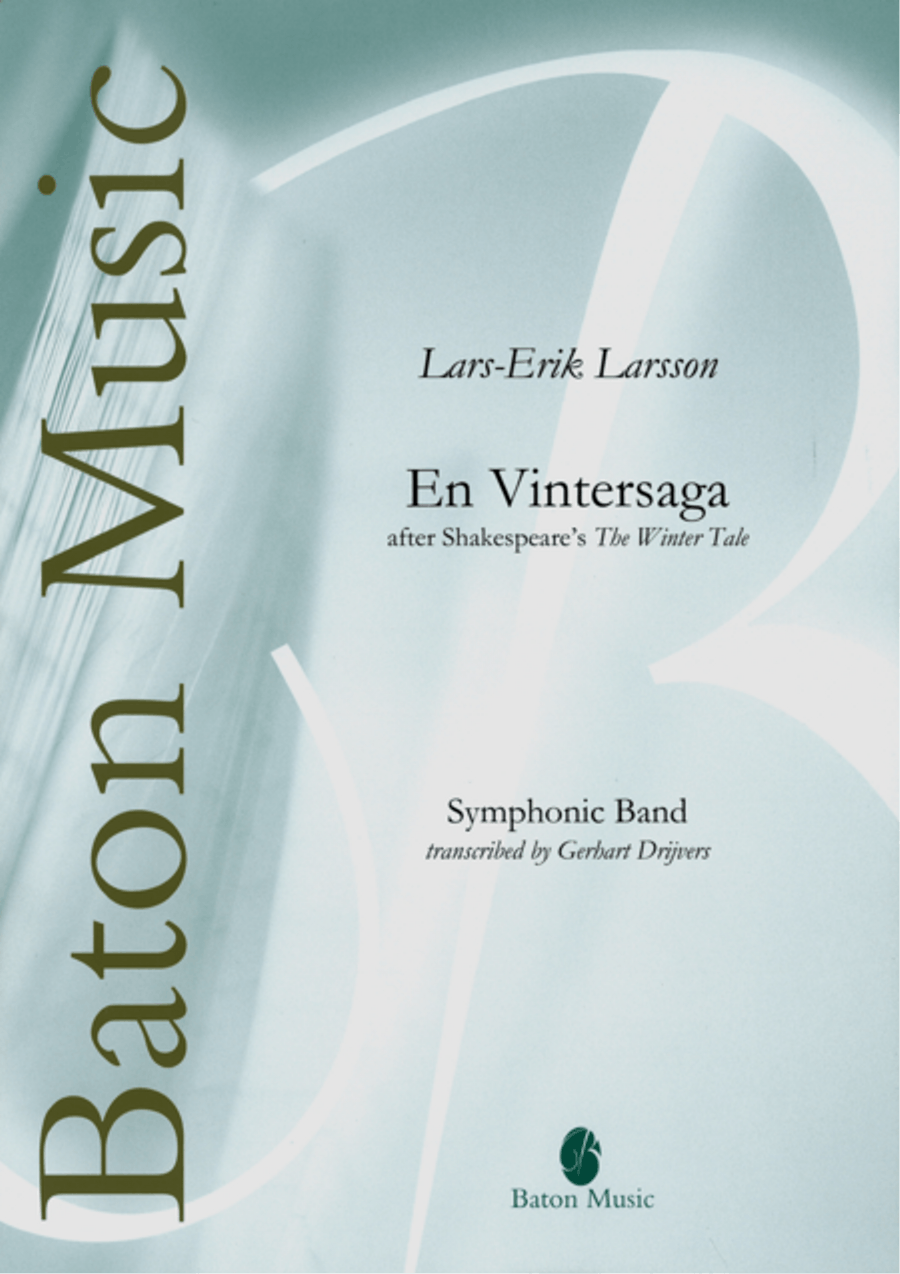 En Vintersaga Concert Band scores gallery preview page 1