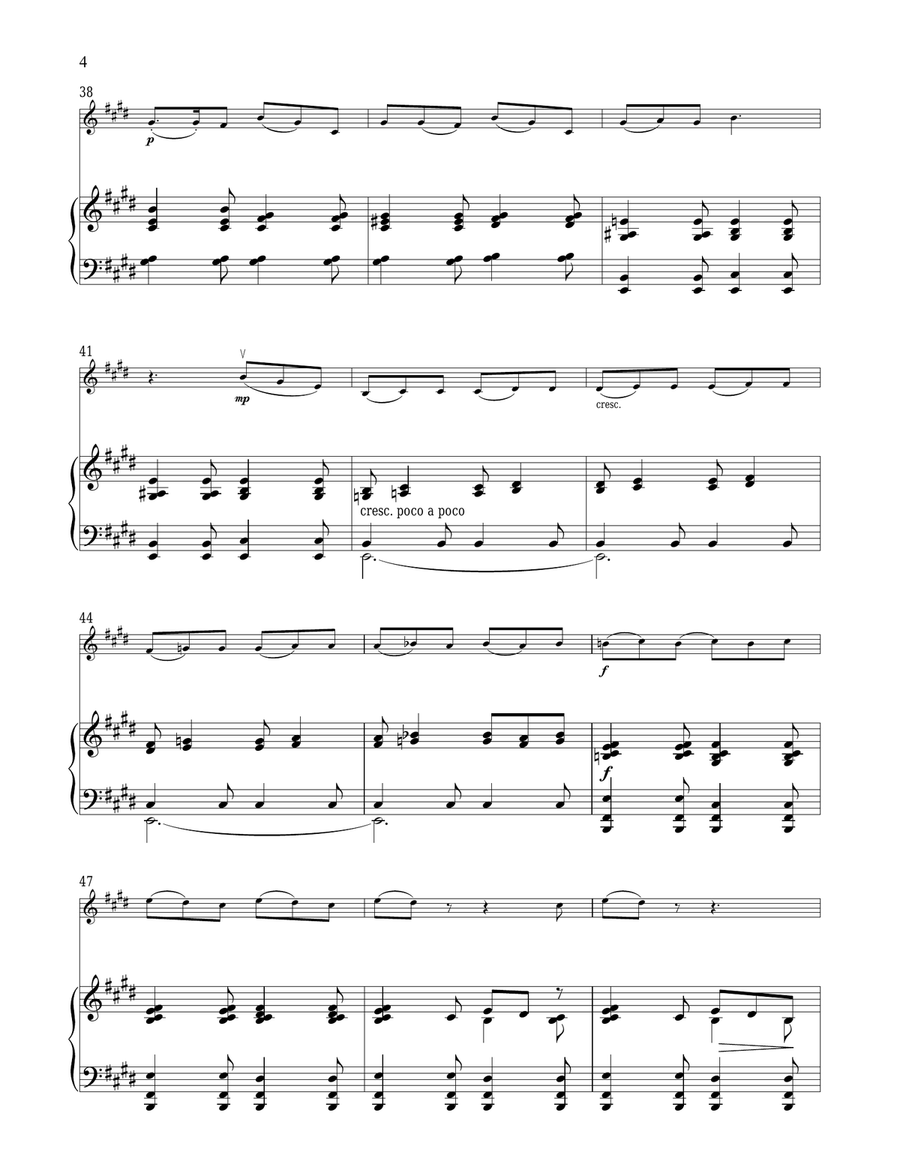 Agony (from Into The Woods) Violin Solo scores gallery preview page 4