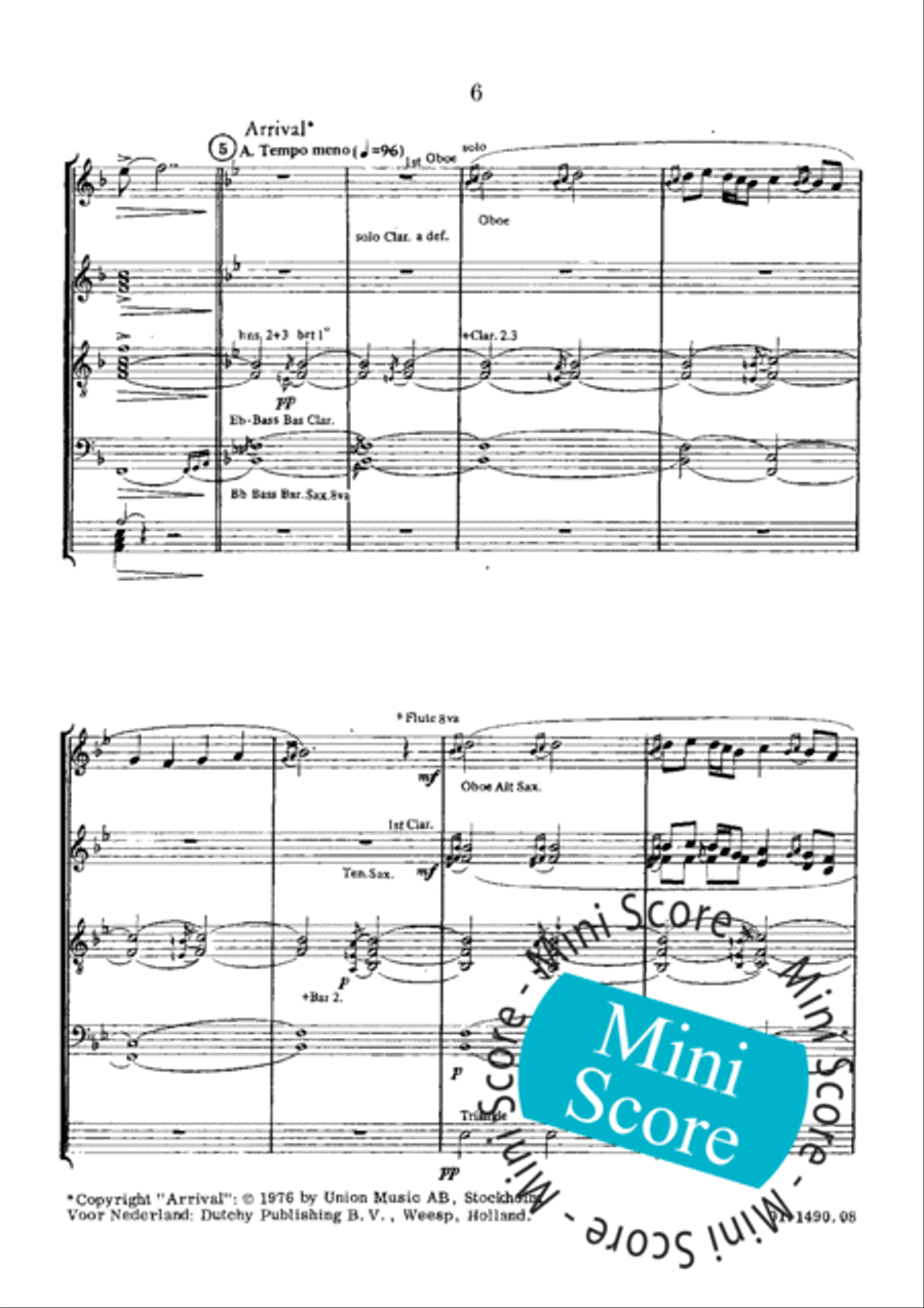 Abba Cadabra Concert Band scores gallery preview page 10