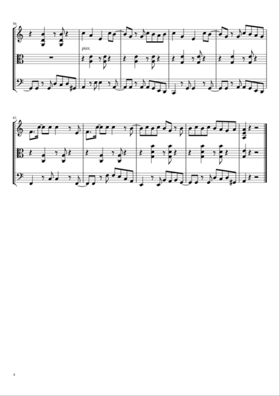 Señorita String Trio scores gallery preview page 4