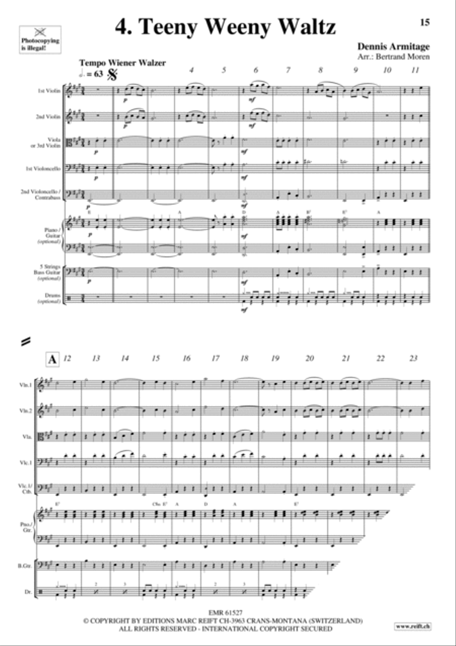 Beer Party String Orchestra scores gallery preview page 6