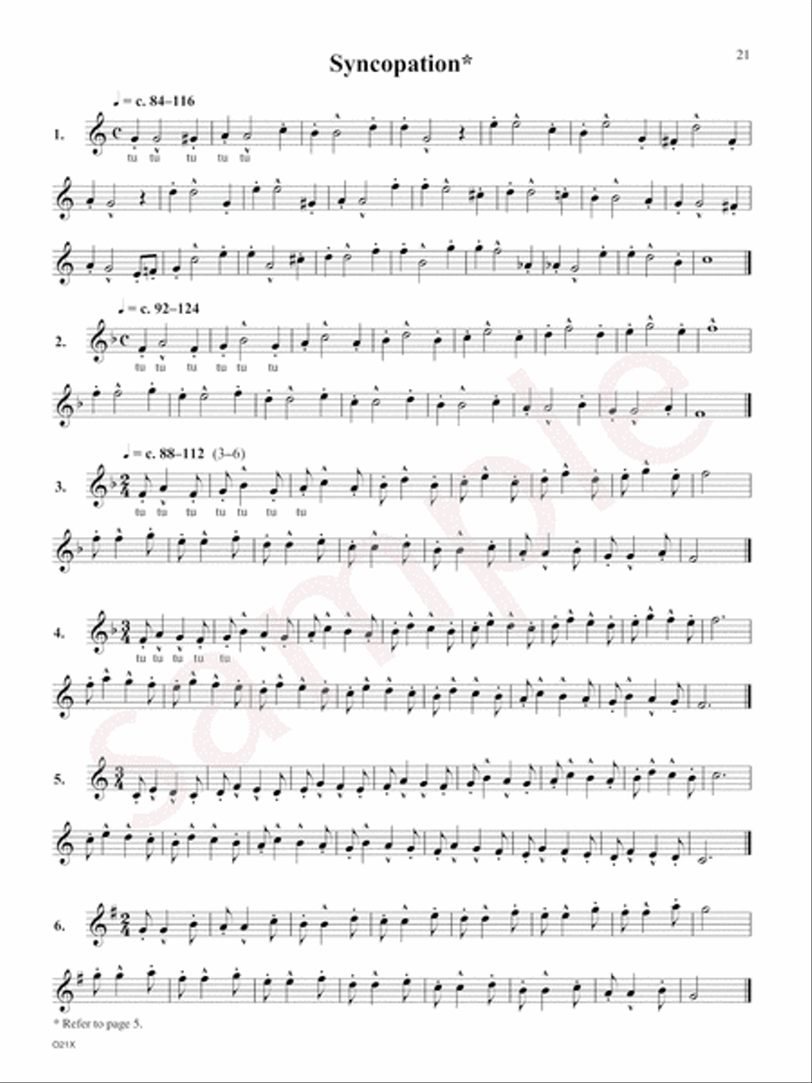 Complete Conservatory Method for Trumpet Trumpet scores gallery preview page 7