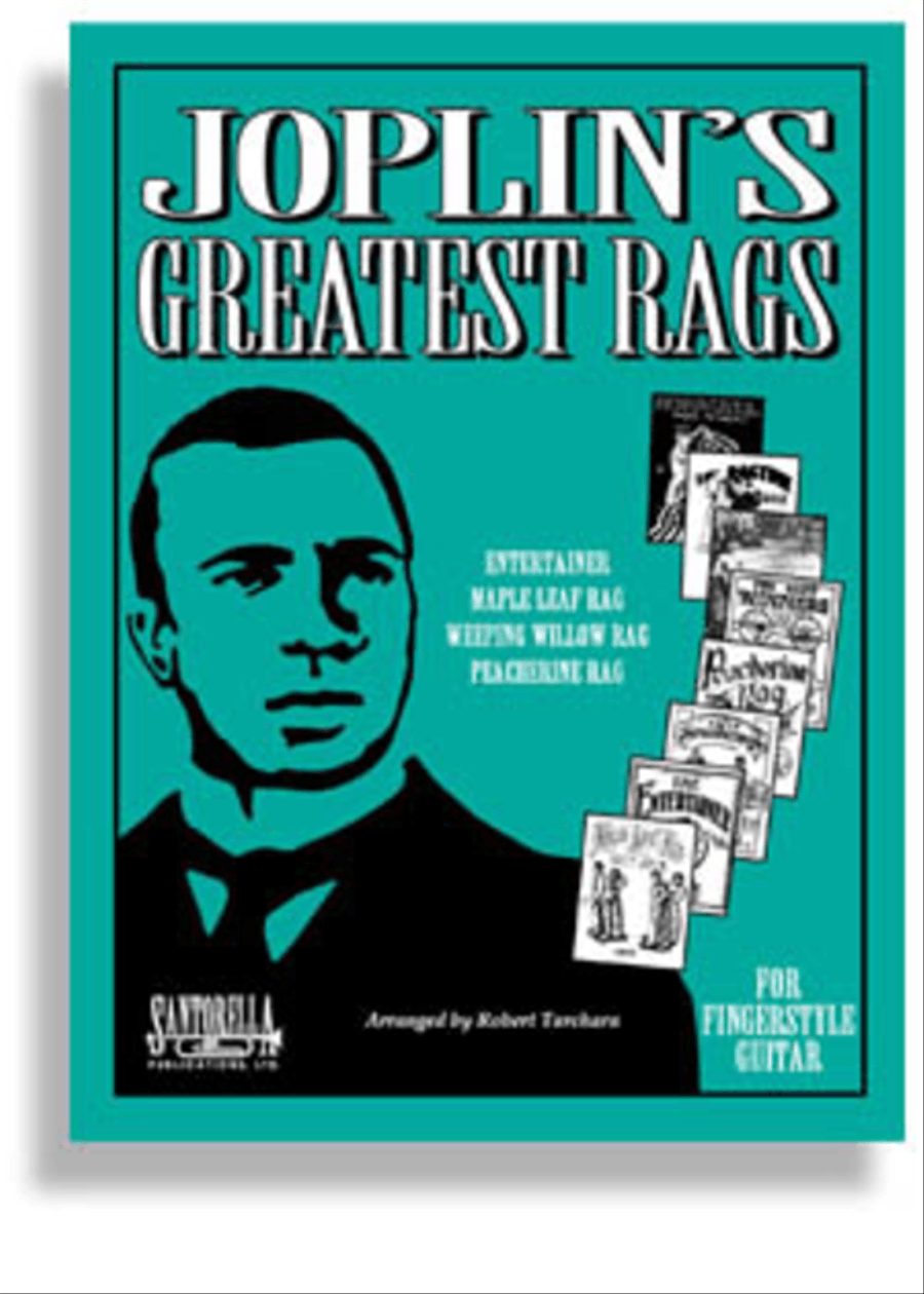 Joplin's Greatest Rags for Classical Guitar Acoustic Guitar scores gallery preview page 1