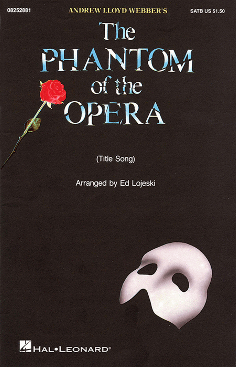 The Phantom of the Opera 4-Part scores gallery preview page 1