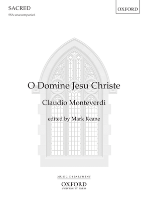 Book cover for O Domine Jesu Christe
