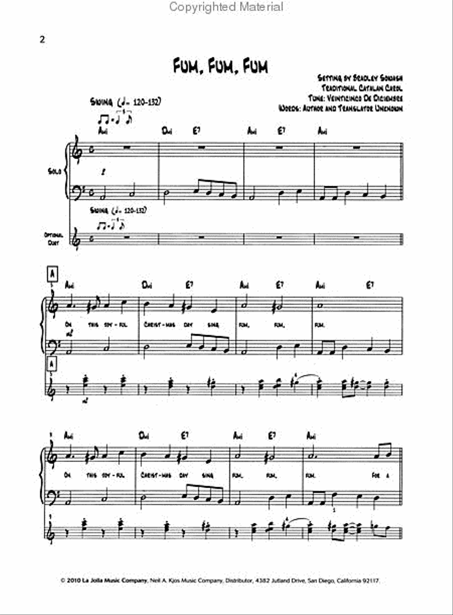 That's Jazz Christmas: Book One Piano Method scores gallery preview page 2