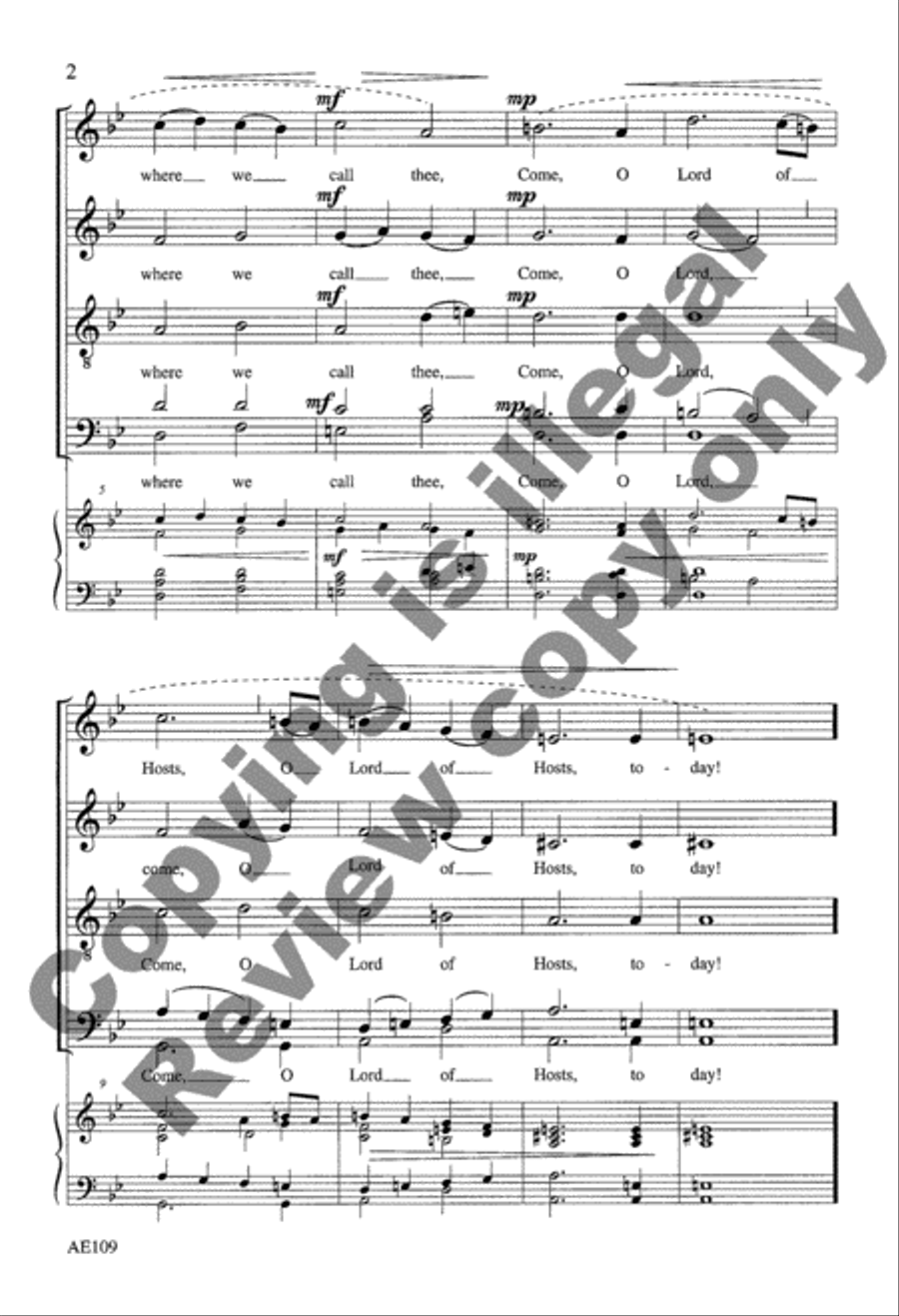To This Temple, Where We Call Thee Divisi scores gallery preview page 7