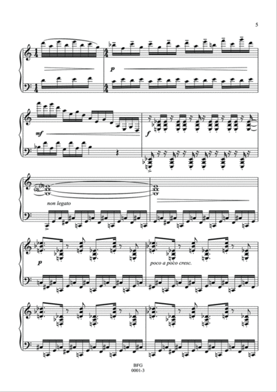 Sonata Piano Solo scores gallery preview page 5