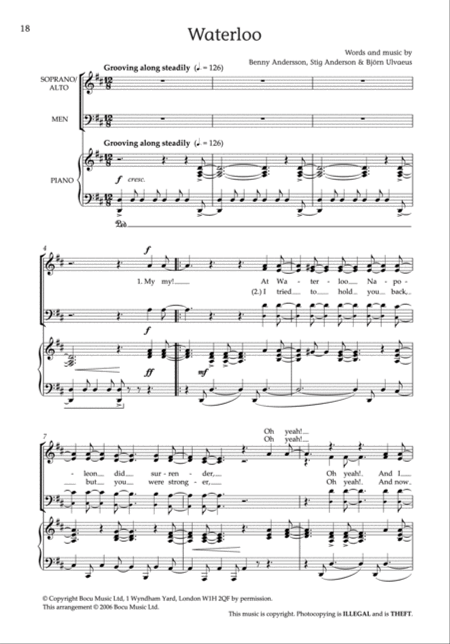 ABBA Smash Hits!, Volume 2 SA scores gallery preview page 9