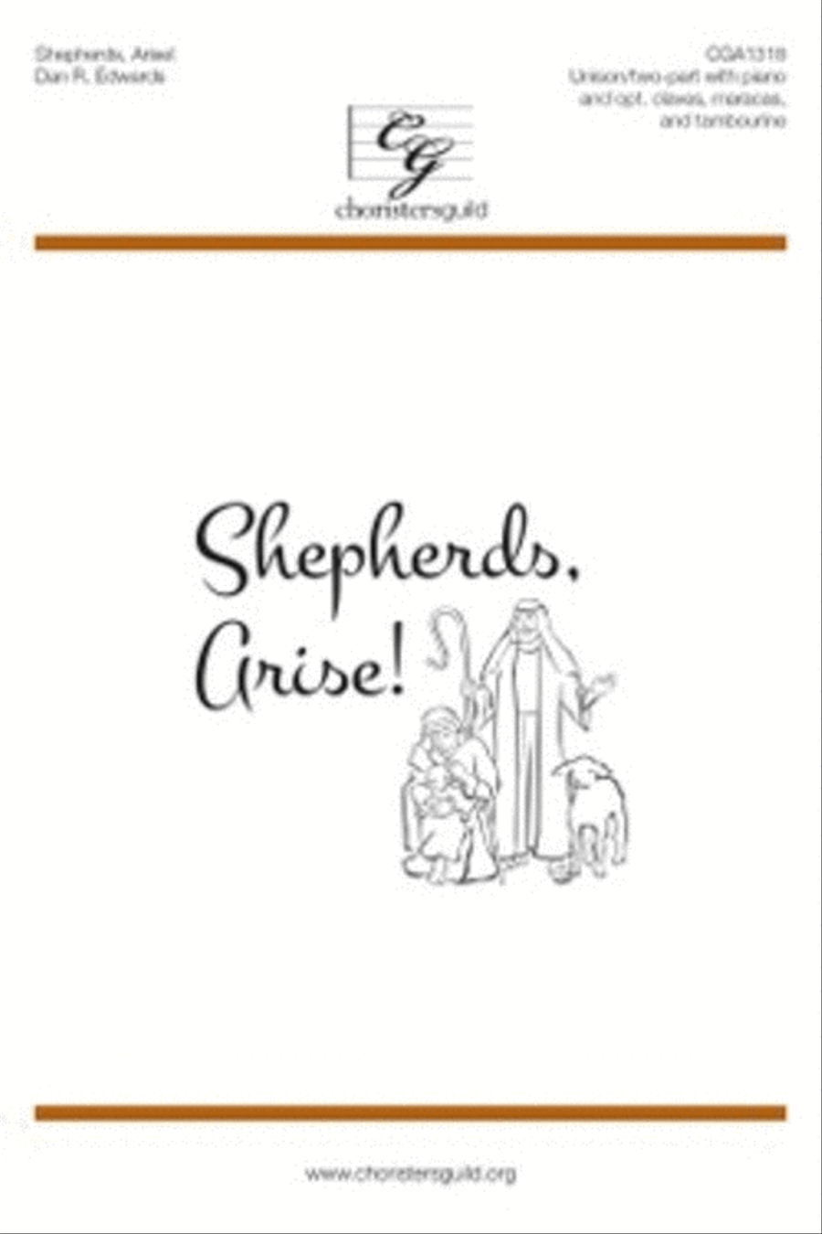 Shepherds, Arise! Unison Choir scores gallery preview page 1