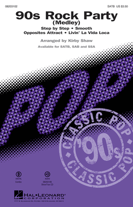 90s Rock Party - ShowTrax CD