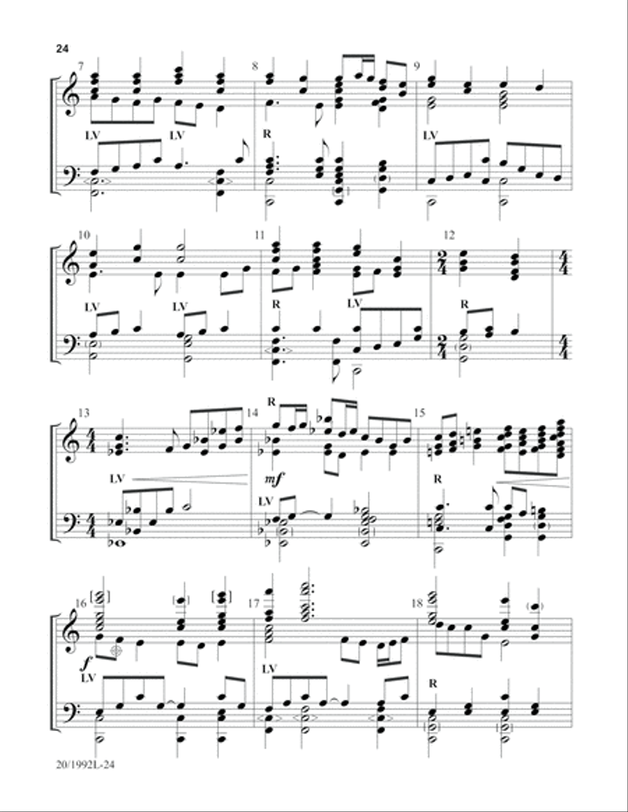 Hymns We Love to Ring 5-Octaves scores gallery preview page 19