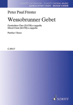 Book cover for Wessobrunner Gebet
