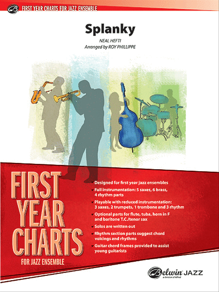Splanky Jazz Ensemble scores gallery preview page 1