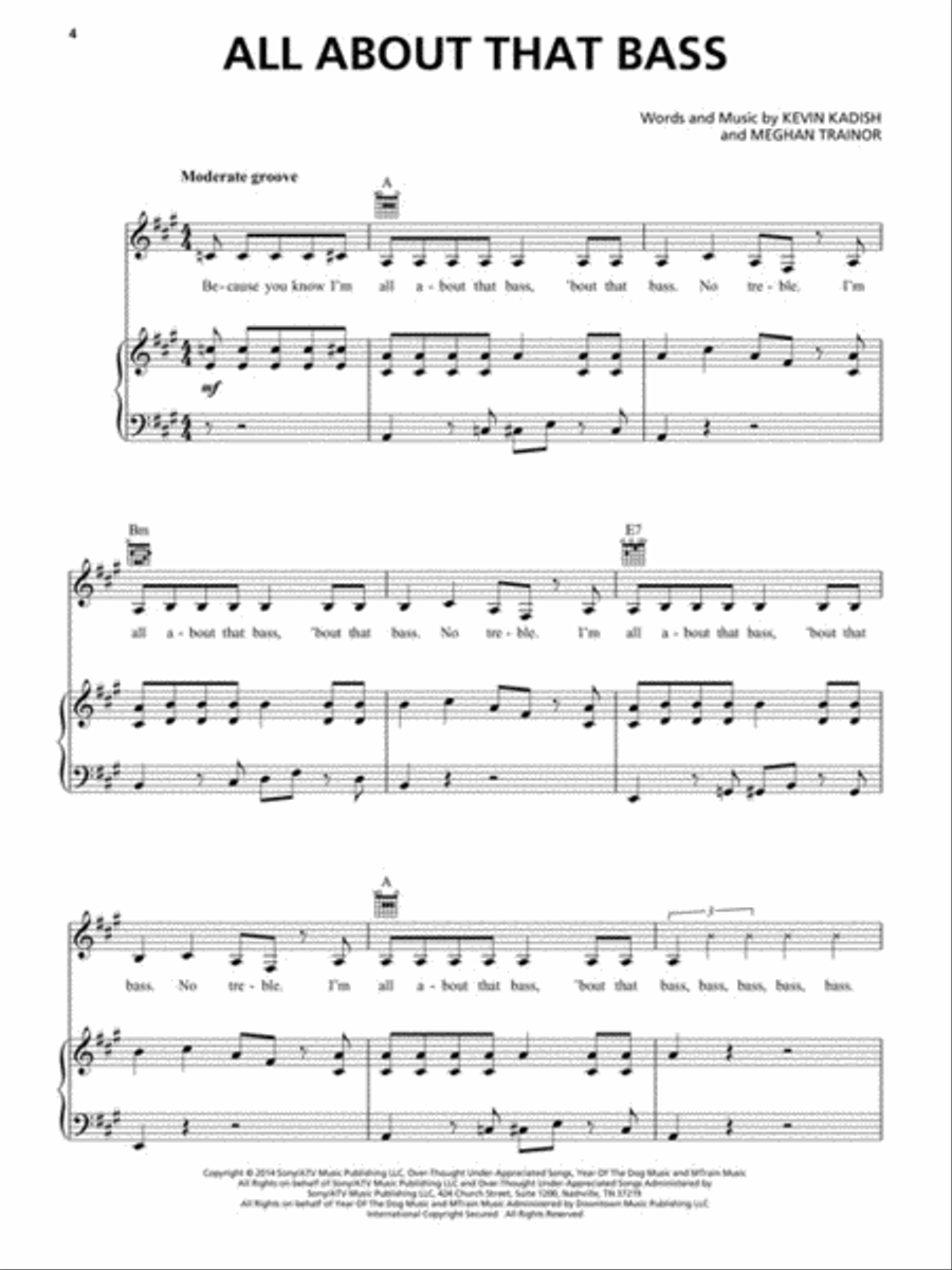 The Three Chord Songbook Piano, Vocal, Guitar scores gallery preview page 4