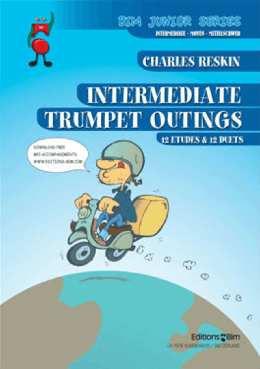 Intermediate Trumpet Outings Trumpet scores gallery preview page 1