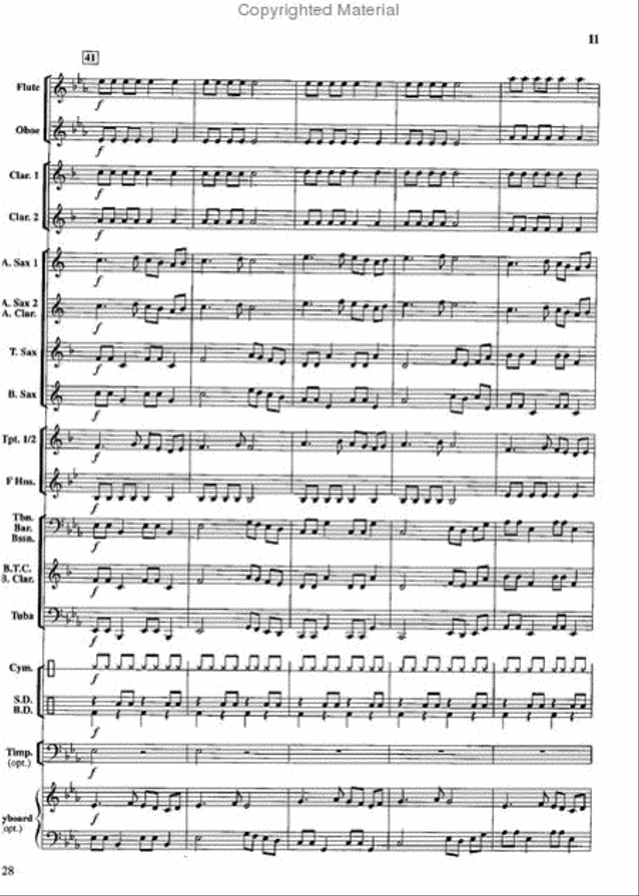 Banana Split Banana Split Concert Band scores gallery preview page 10