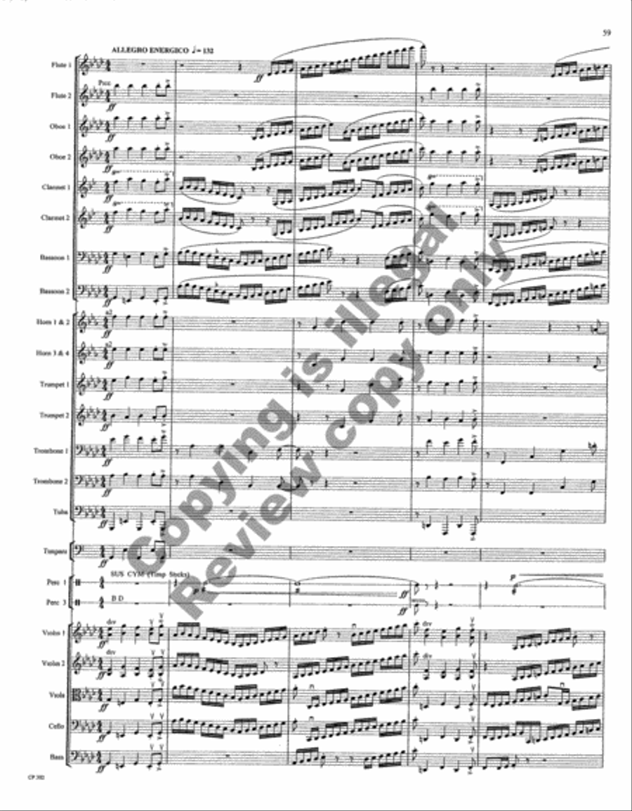 Symphony No. 1 Full Orchestra scores gallery preview page 163
