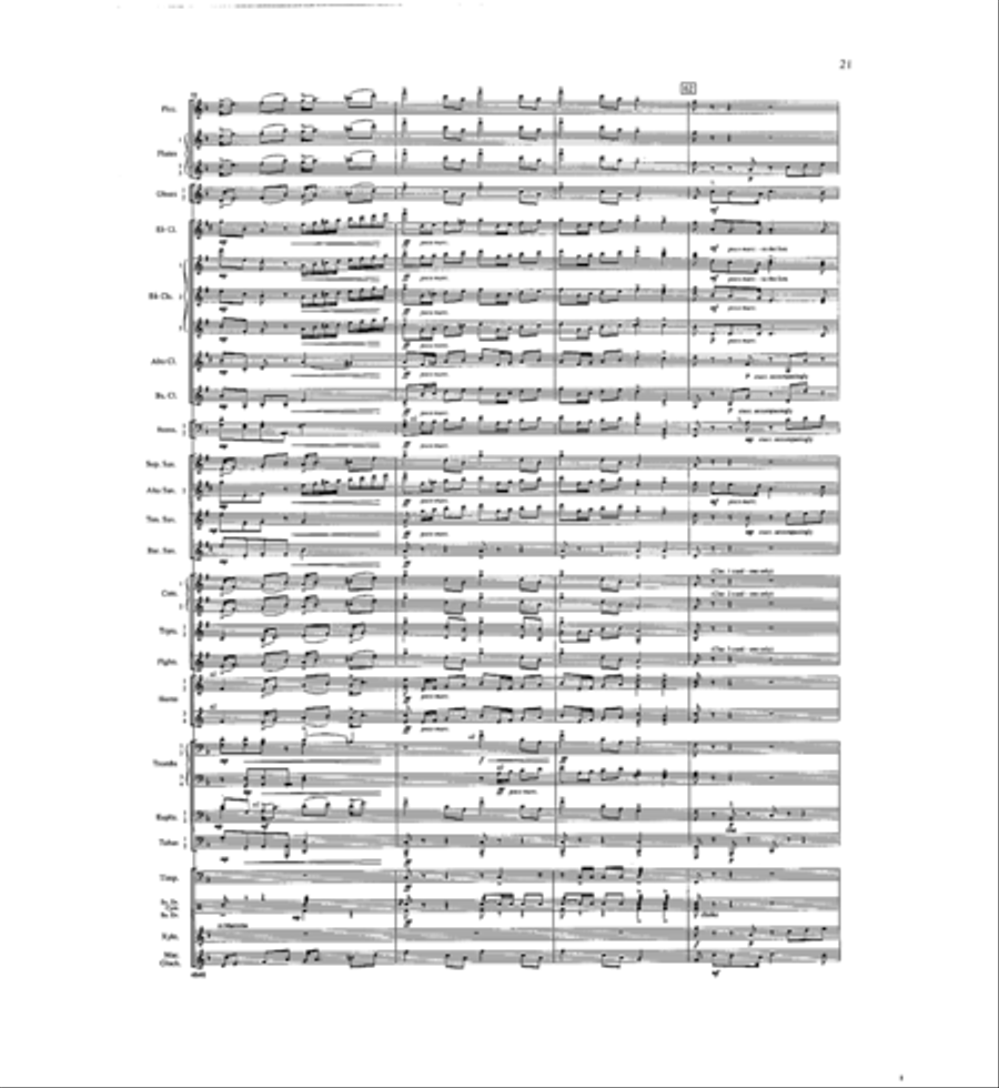Handel in the Strand Handel in the Strand Concert Band scores gallery preview page 17