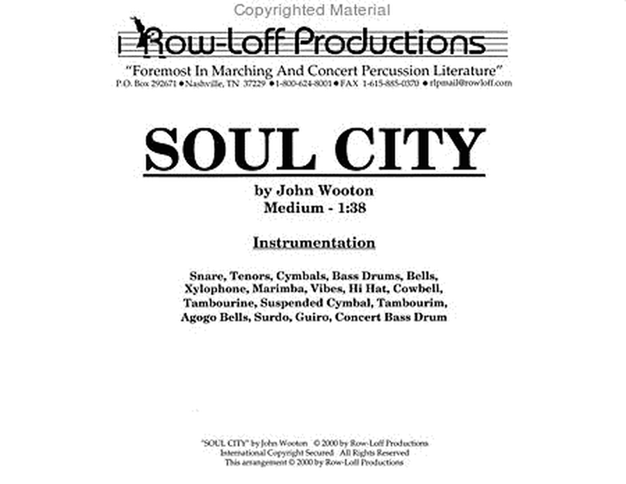 Soul City image number null