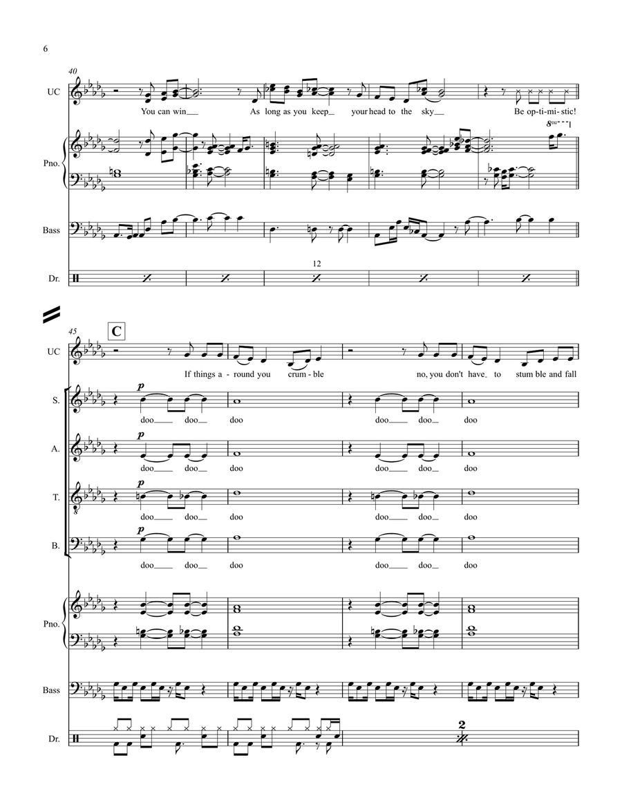 Optimistic 4-Part scores gallery preview page 6