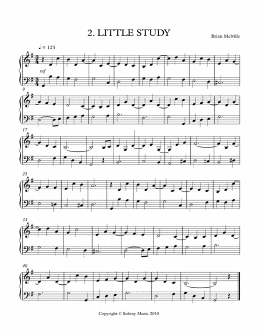 LITTLE STUDY LITTLE STUDY Piano Method scores gallery preview page 1