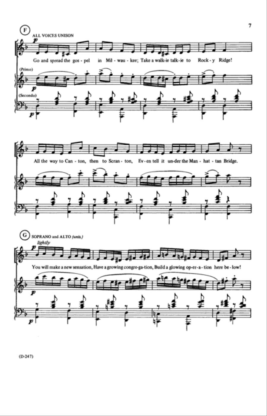 The Rhythm Of Life (from Sweet Charity) (arr. Richard Barnes) 3-Part scores gallery preview page 5
