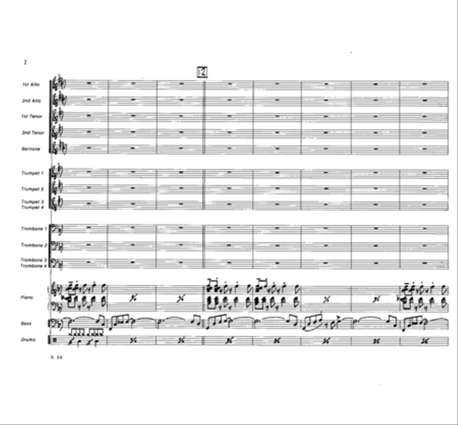 Storm Warning Storm Warning Jazz Ensemble scores gallery preview page 3