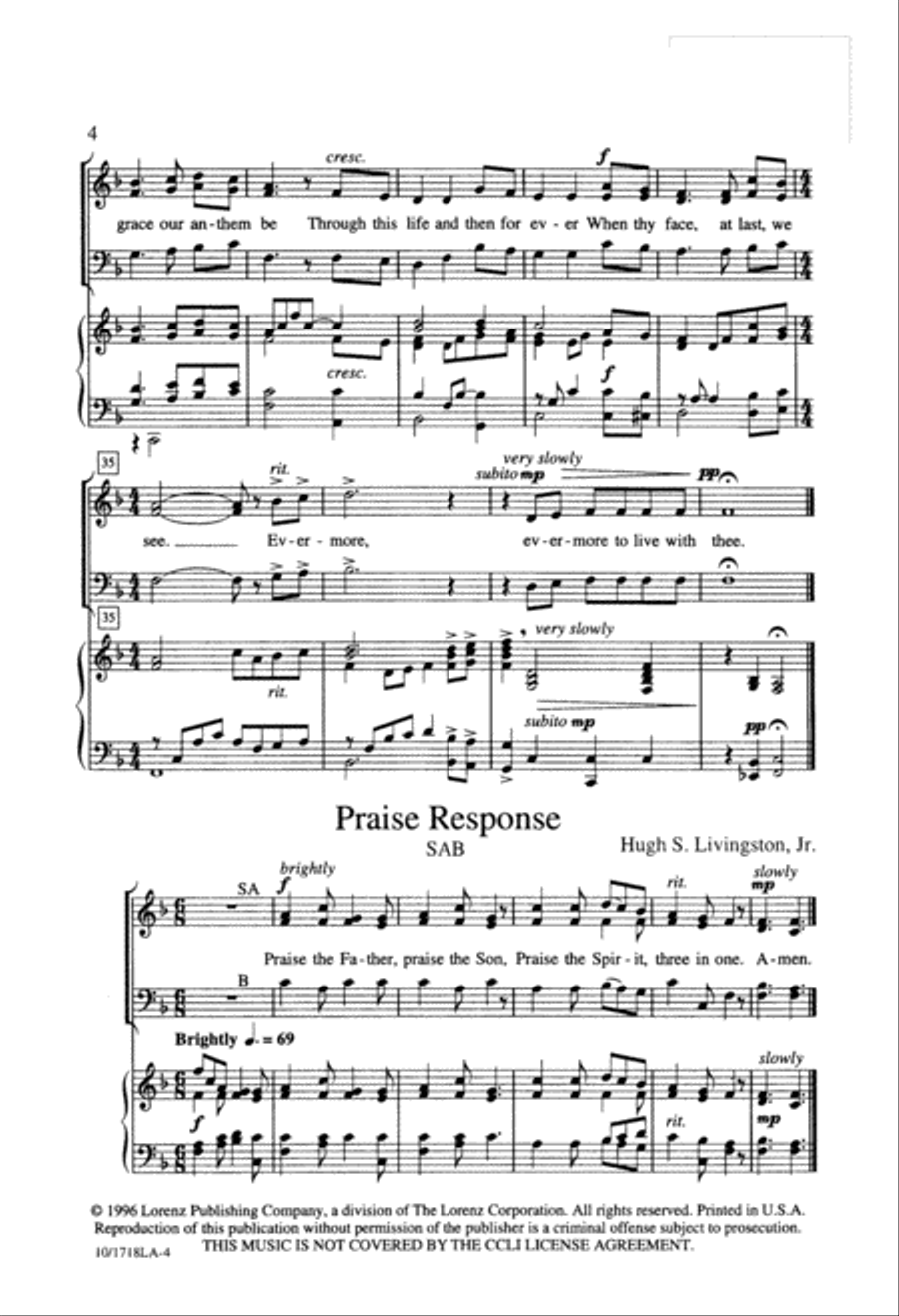 With This Bread and Wine 3-Part scores gallery preview page 4
