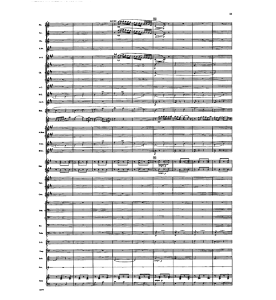 Concertino for Marimba and Winds Concert Band scores gallery preview page 21