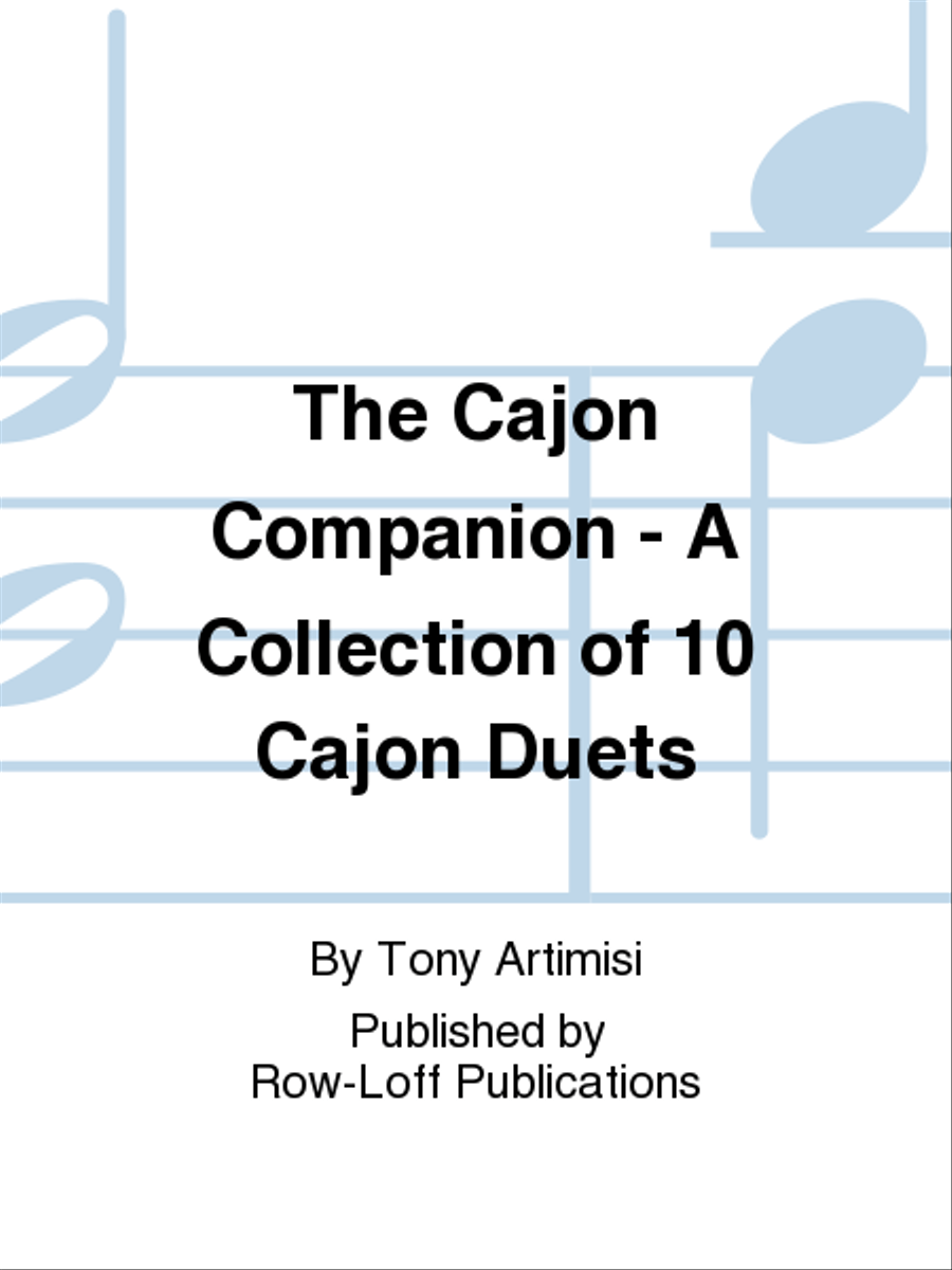 The Cajon Companion - A Collection of 10 Cajon Duets / Grades 1 - 3 Collection / Songbook scores gallery preview page 1