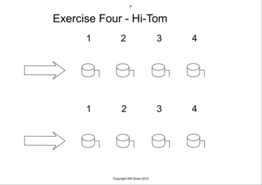 Visual Drumming Drum Set scores gallery preview page 6