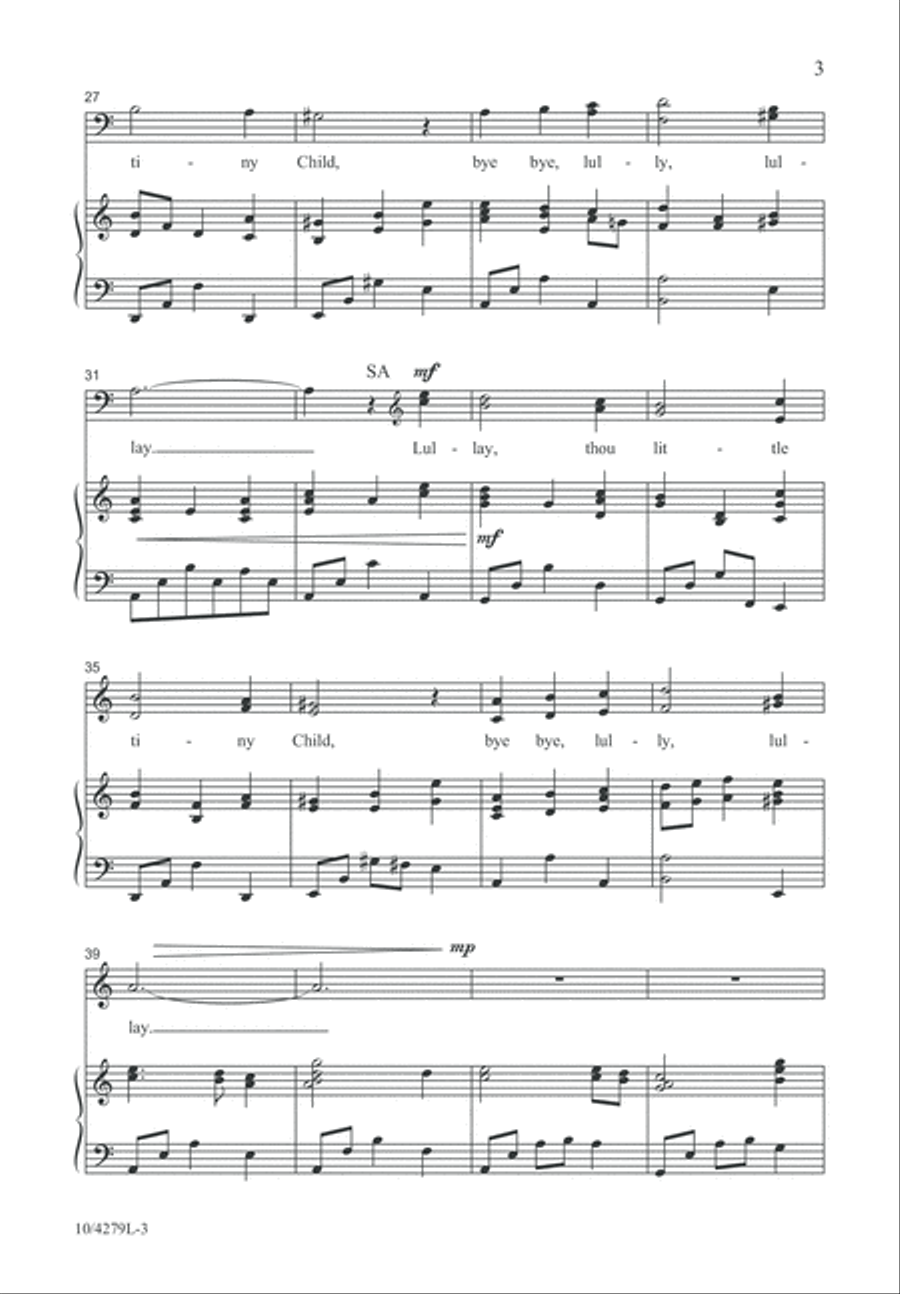 Silent the Night 4-Part scores gallery preview page 4