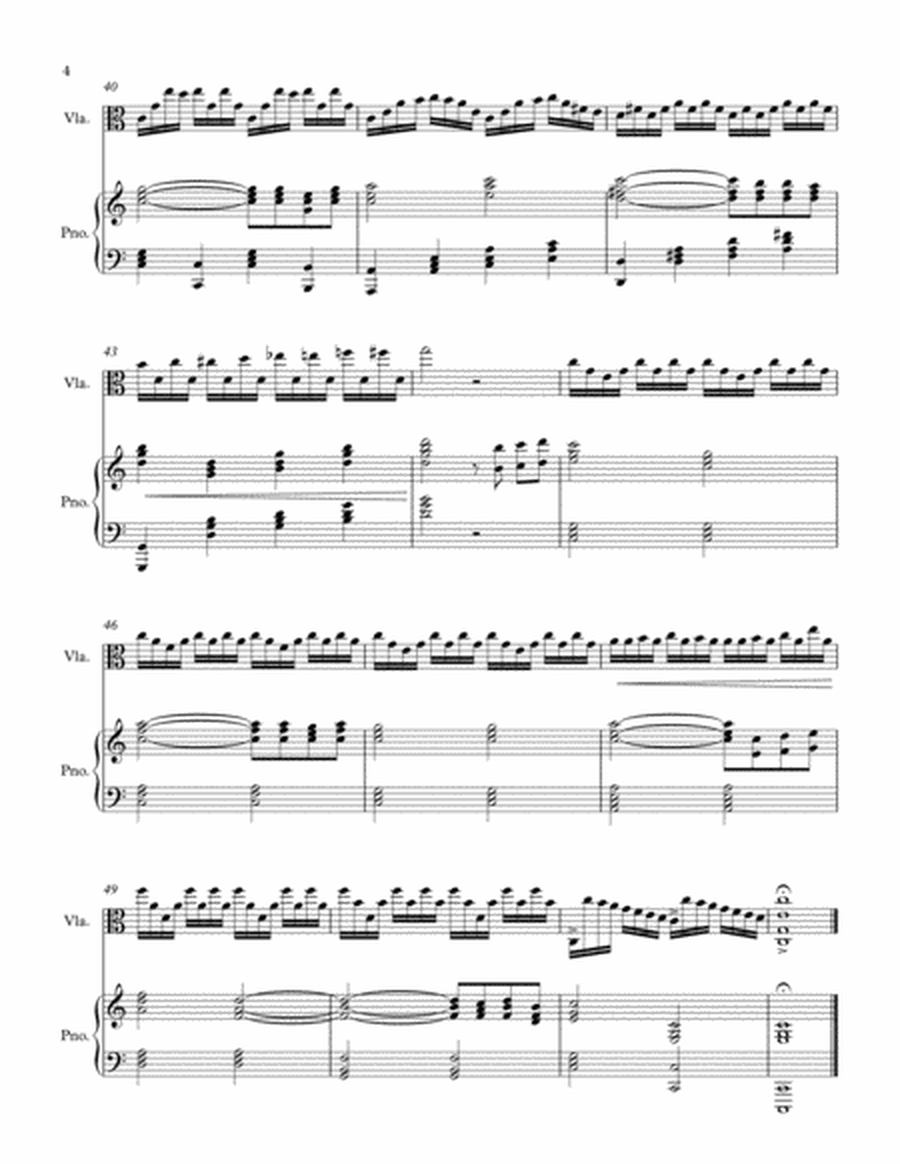 Blessed Assurance Suite No. 1 for Viola and Piano image number null
