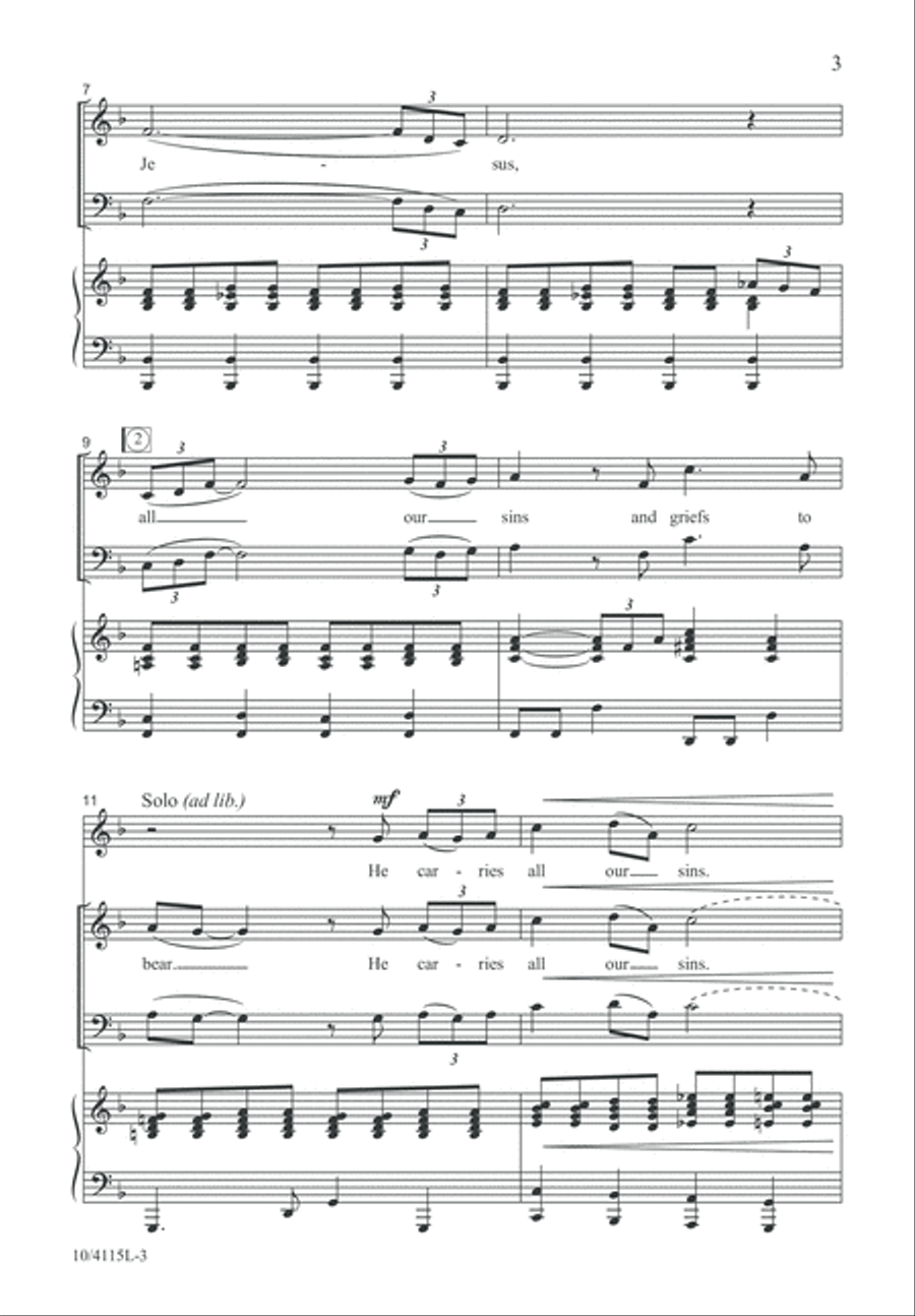 What a Friend 4-Part scores gallery preview page 4