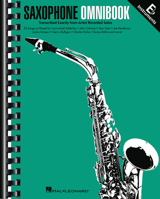 Book cover for Saxophone Omnibook for E-Flat Instruments
