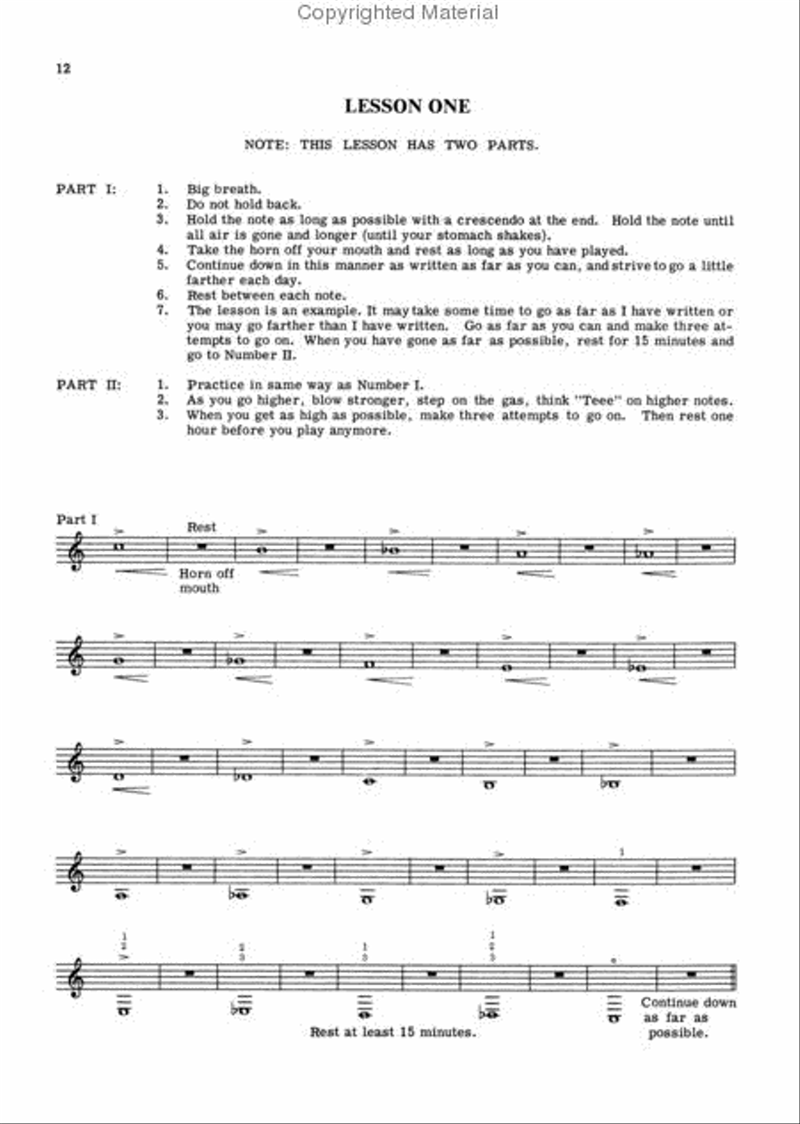 Systematic Approach to Daily Practice Trumpet Solo scores gallery preview page 2