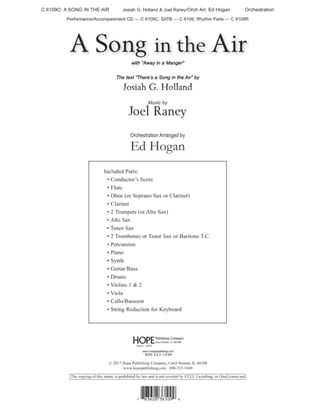 Book cover for A Song in the Air