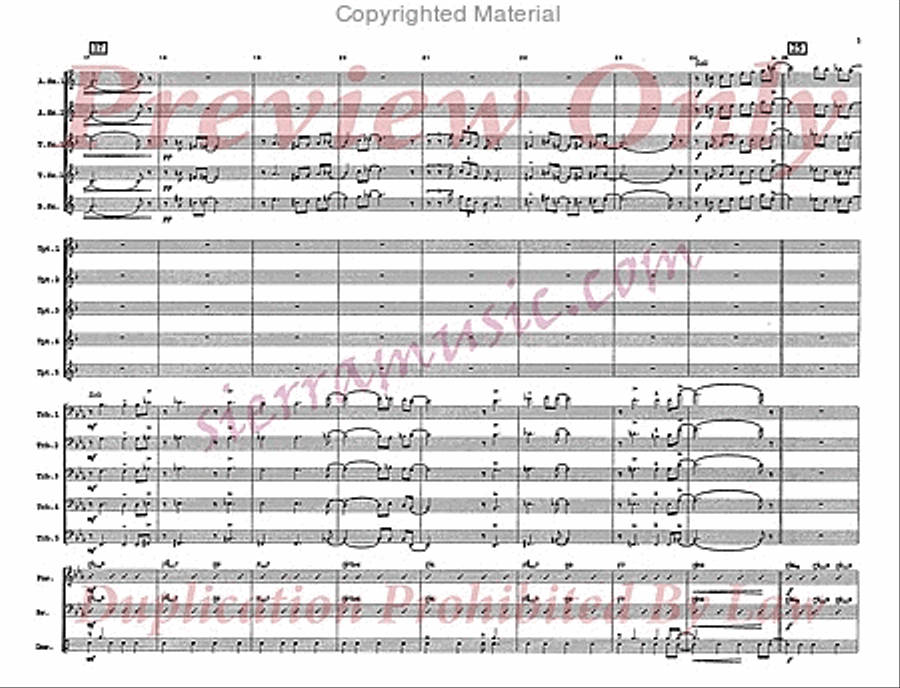 A Foggy Day A Foggy Day Jazz Ensemble scores gallery preview page 4