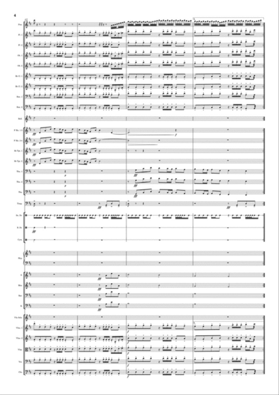 Crafting the Legend Full Orchestra scores gallery preview page 4