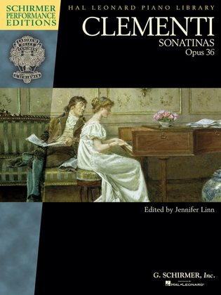 Book cover for Clementi – Sonatinas, Opus 36