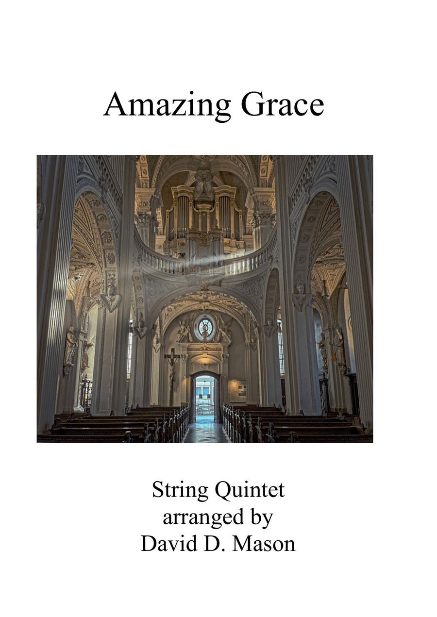 Amazing Grace String Orchestra scores gallery preview page 1