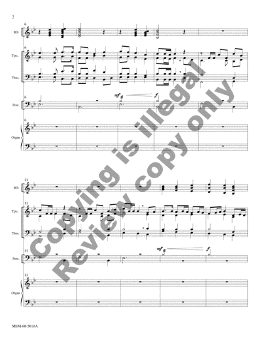 O Spirit All-Embracing (Full Score) Choir scores gallery preview page 12