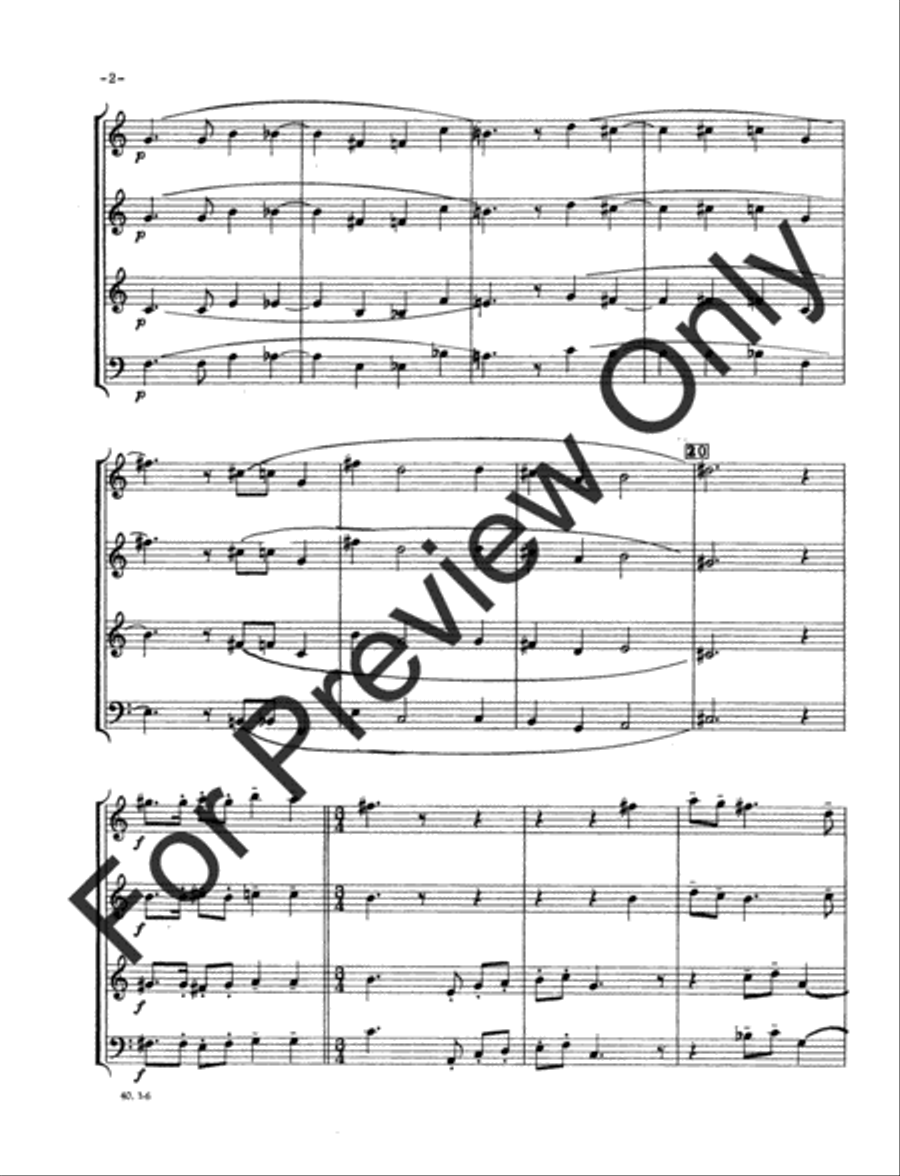 Suite For Brass Suite For Brass Horn scores gallery preview page 4