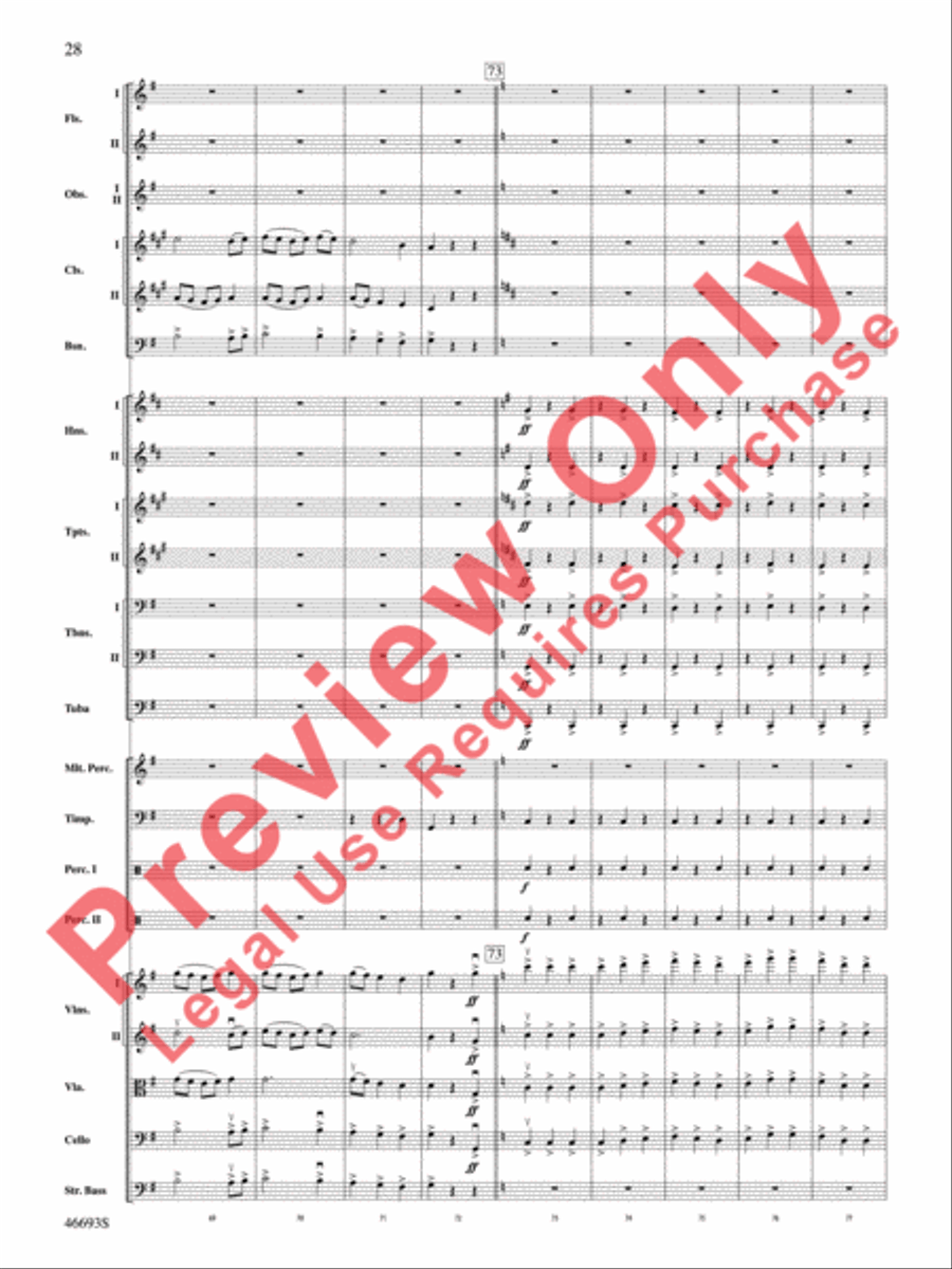 Suite of Carols Full Orchestra scores gallery preview page 29