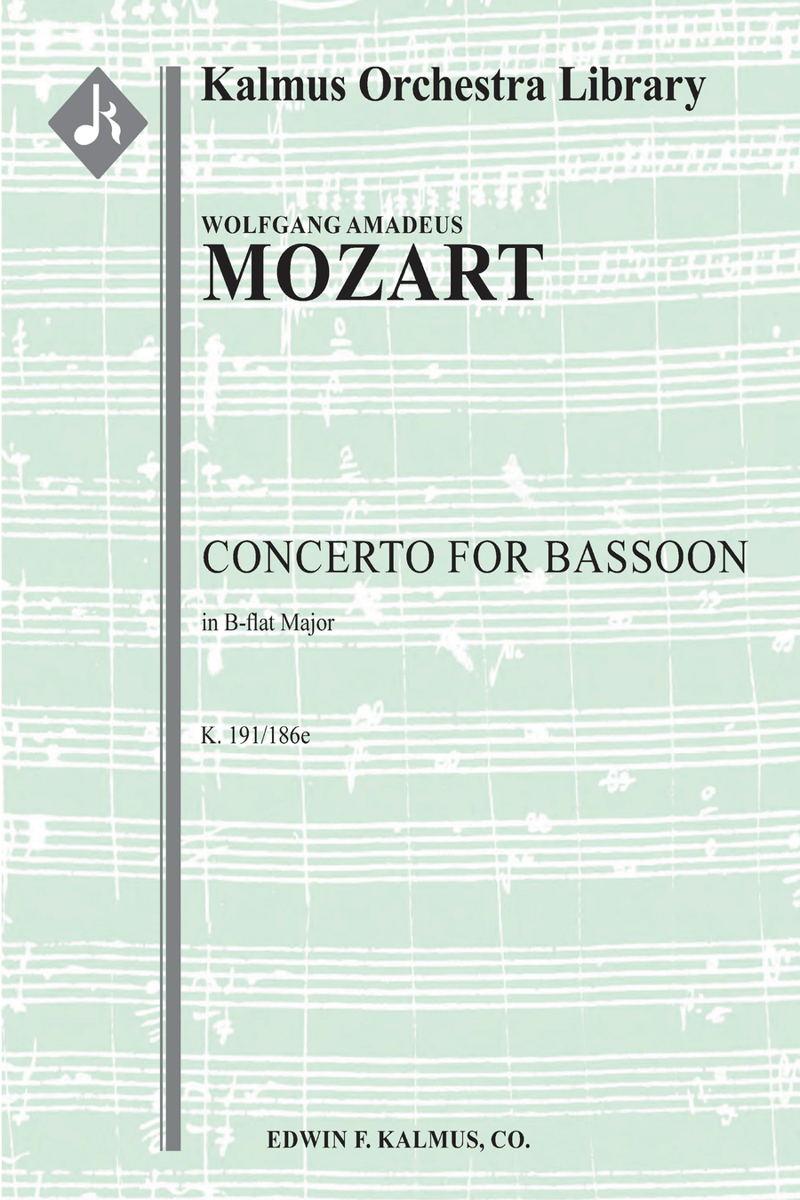Concerto for Bassoon, K. 191/186e Concert Band scores gallery preview page 1