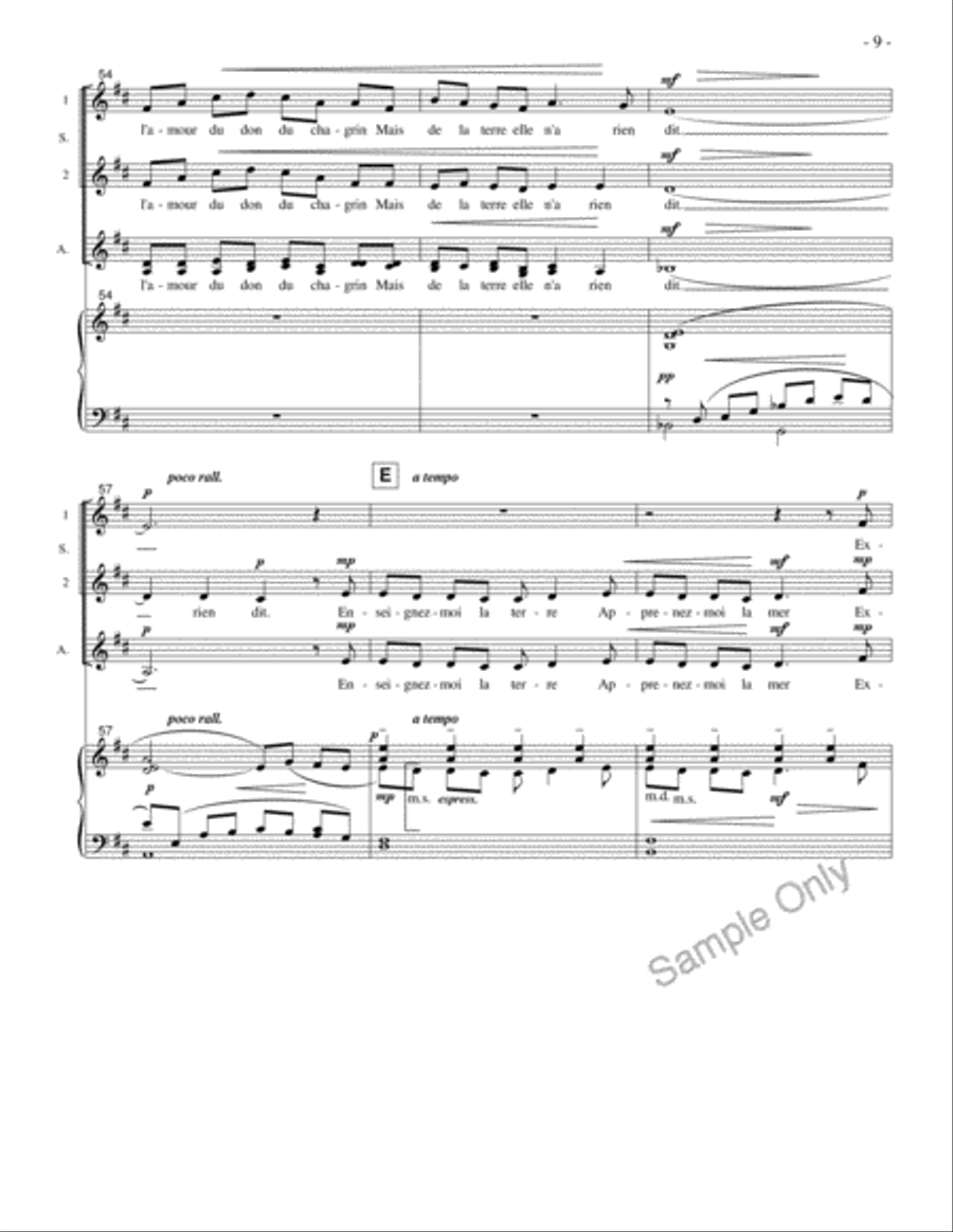 Parlez-Moi SSA scores gallery preview page 9