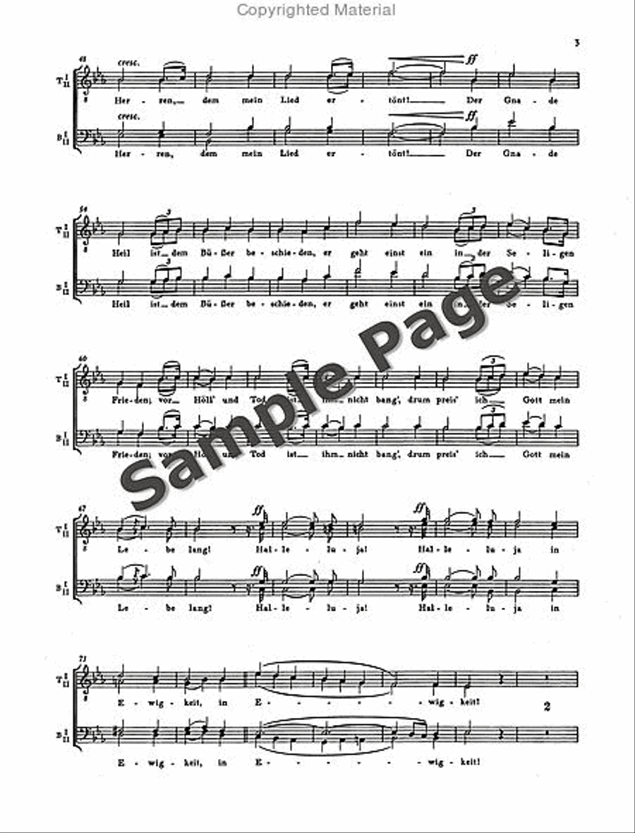 Pilgrims Chorus Ttbb/pn 4 Hands TTBB scores gallery preview page 4