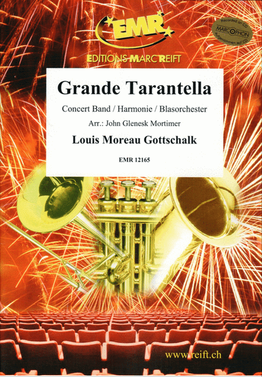 Grande Tarantella Concert Band scores gallery preview page 1